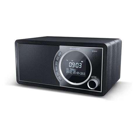 Sharp DR-450(BK) Digital Radio, FM/DAB/DAB+, Bluetooth 4.2, Alarm function, Midnight Black Sharp | Midnight Black | DR-450(BK) | - 2
